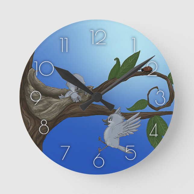 Chirridos "que aprenden volar" el reloj (Anverso)