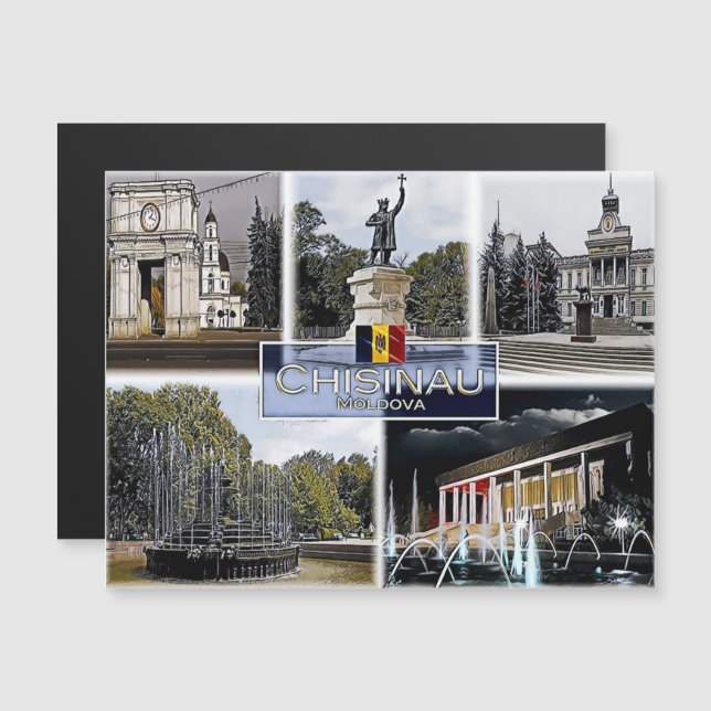 Chisinau - Moldavia - Mosaico - (Anverso/Reverso)