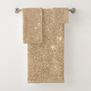 Chispas atractivas elegantes del purpurina del oro