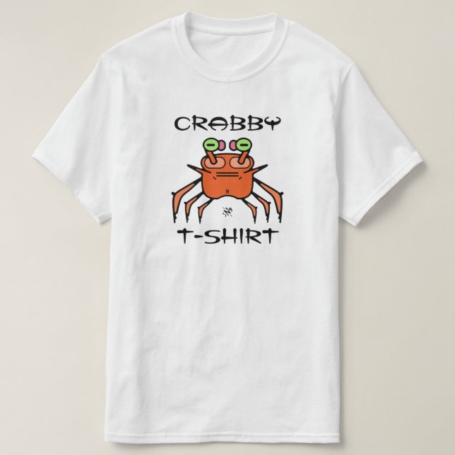 Chiste de camisetas Crabby v1 (Diseño del anverso)