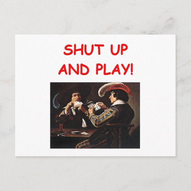 chiste de jugadores de tarjetas (Anverso)