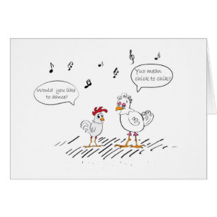 Chiste de la danza del pollo