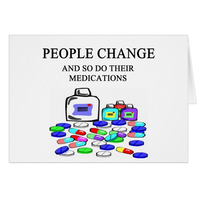 chiste de las medicaciones del cambio de la gente (Anverso (Horizontal))