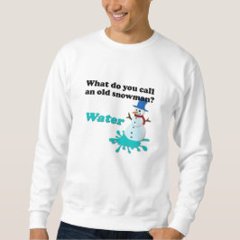 Chiste de papá suéter feo Snowman Sweatshirt Funny