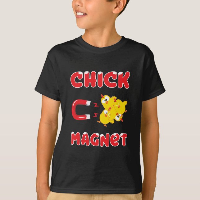 Chiste de Pascua - Camiseta de Chick Magnet (Anverso)
