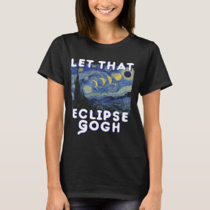 Chiste de Van Gogh conmemorativo de la camiseta de
