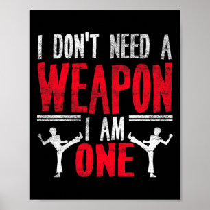 Chiste divertido de karate taekwondo humor de arte
