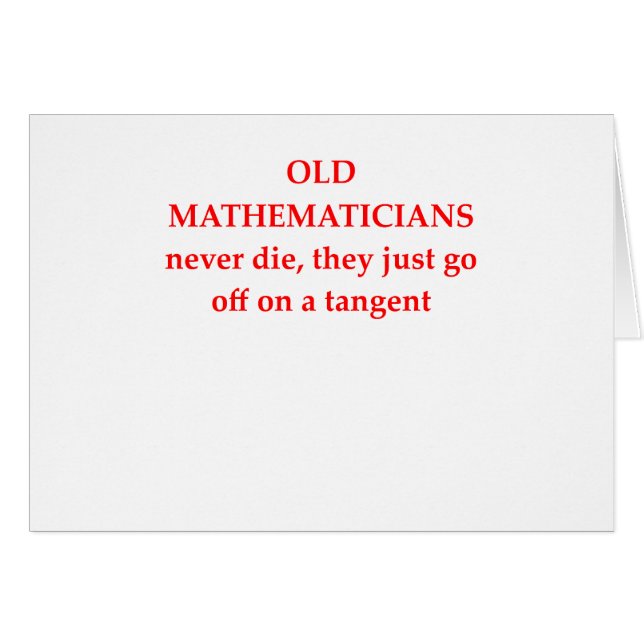 chiste divertido de la matemáticas (Anverso (Horizontal))