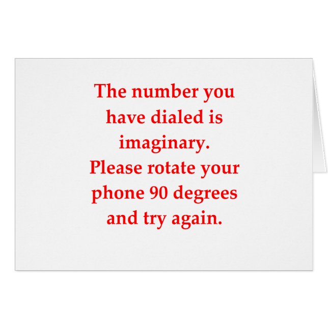 chiste divertido de la matemáticas (Anverso (Horizontal))