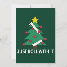 Chiste divertido de Navidad del árbol de Covid