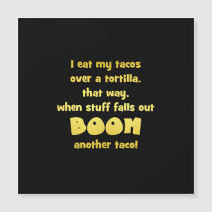 Chiste divertido de tortilla Boom