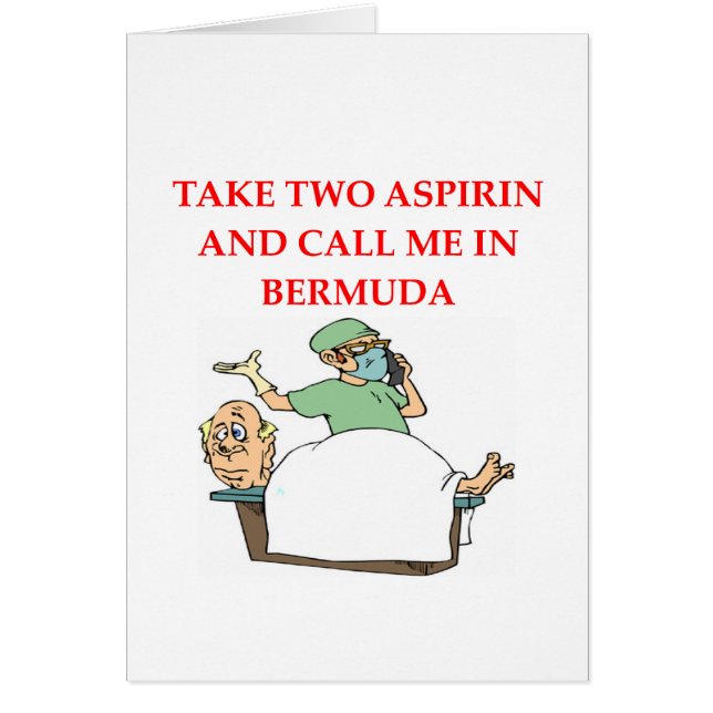 chiste divertido del médico (Frente)