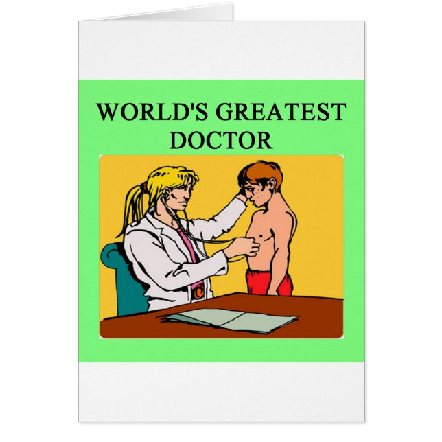 ¡Chiste divertido del médico! (Frente)