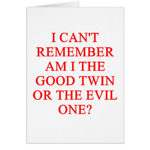 chiste gemelo malvado