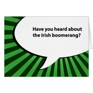 chiste irlandés del bumerán