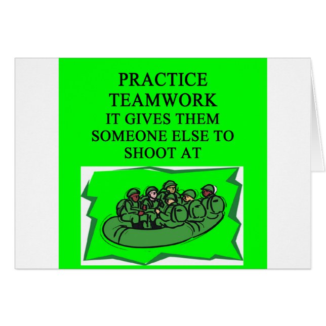 chiste militar del trabajo en equipo (Anverso (Horizontal))