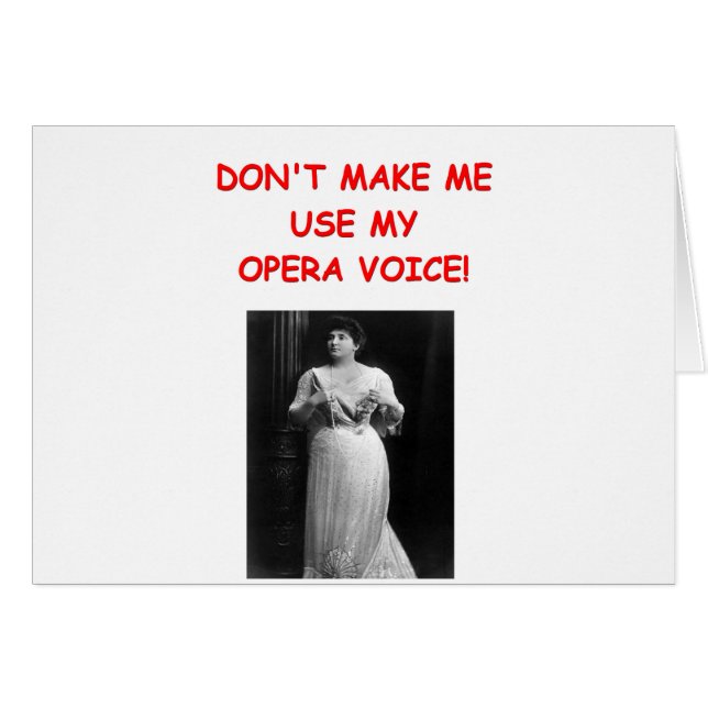 chiste ópera (Anverso (Horizontal))
