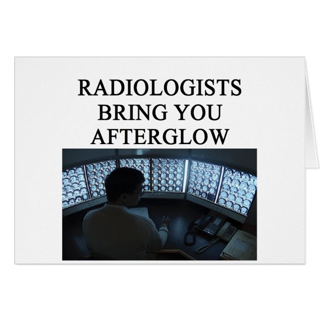 chiste radiológico divertido (Anverso (Horizontal))