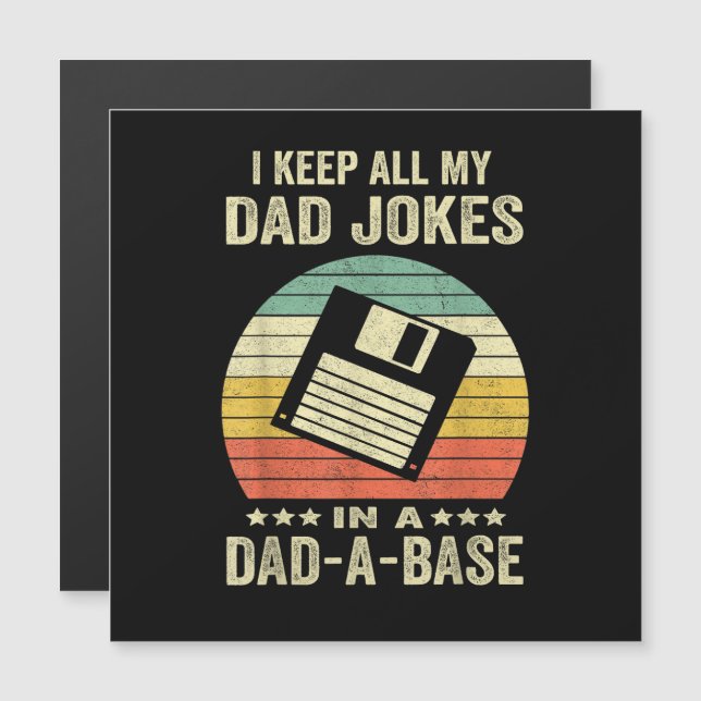Chistes divertidos de papá en dad-a-Base (Anverso/Reverso)