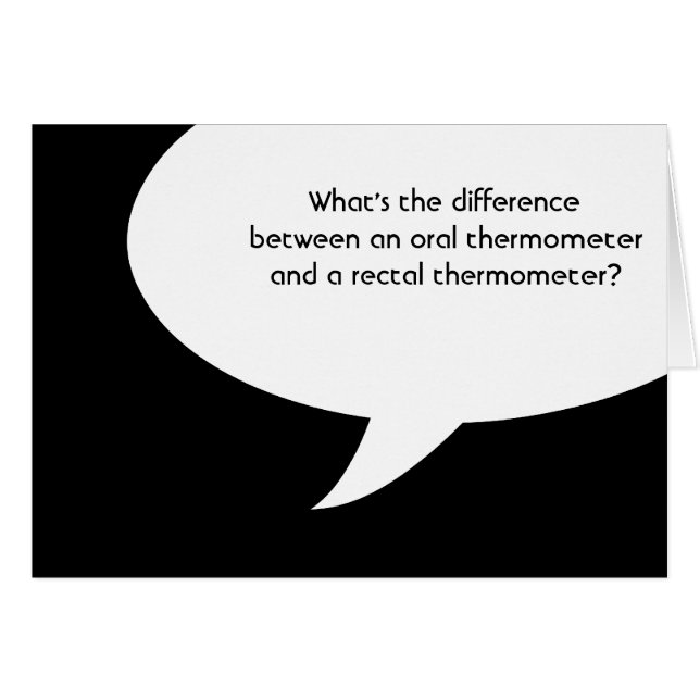 chistes médicas (Anverso (Horizontal))