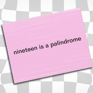 Chistes numéricos romanos divertidos en una postal
