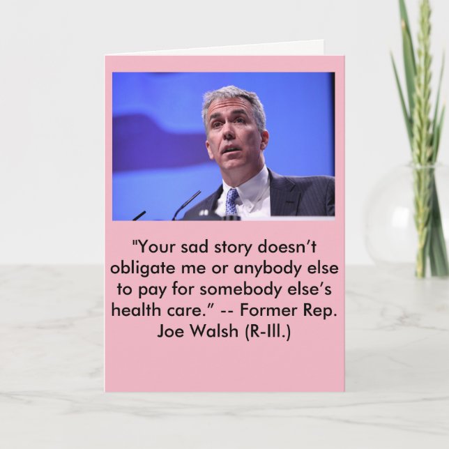 Chistoso consiga la tarjeta bien (Anverso)