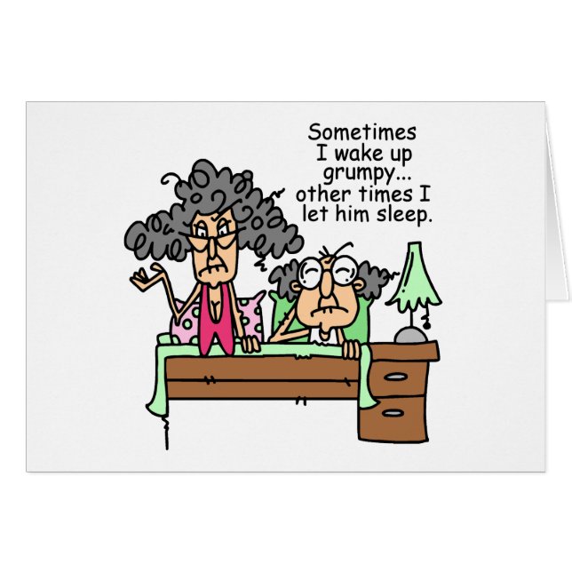 Chistoso deje el sueño gruñón (Anverso (Horizontal))