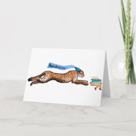 Chita Y Tarjeta De Cumpleaños De Personalizado De