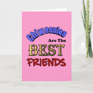 Chiweenies es la tarjeta de felicitación de los