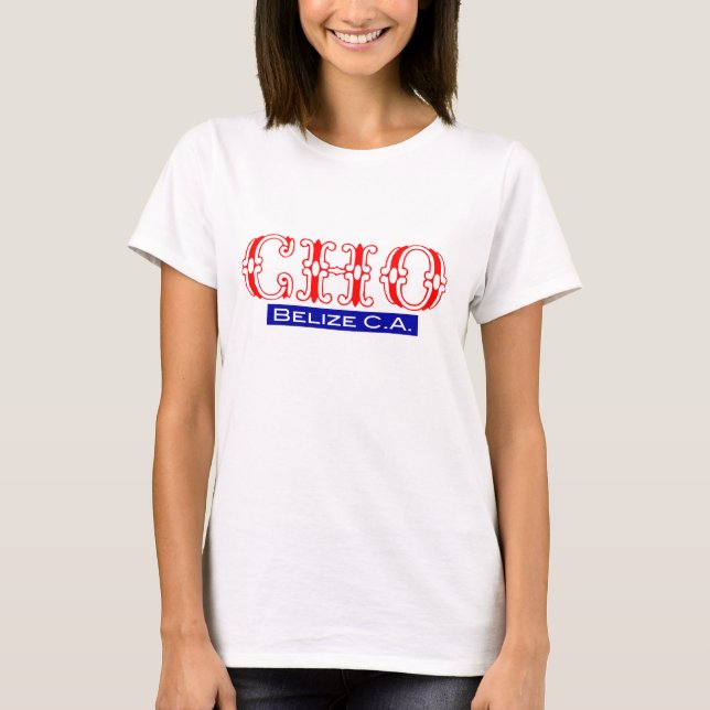 Cho - camiseta de Belice (Anverso)