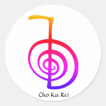 Cho Ku Rei, símbolo de poder de Reiki, Pegatinas a