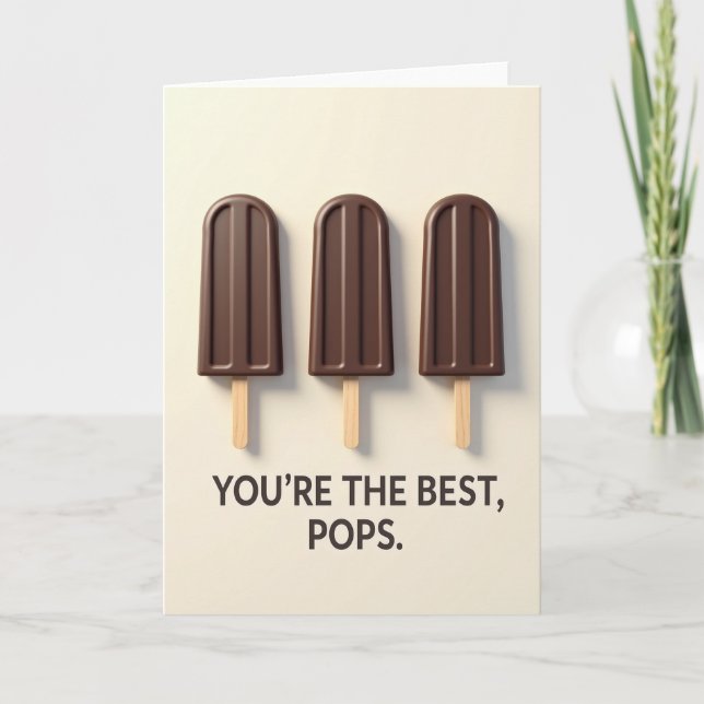 Choco Pops Tarjeta Mejores Pops (Anverso)