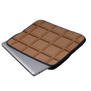"Chocolate Bar" funda para portátil personalizado