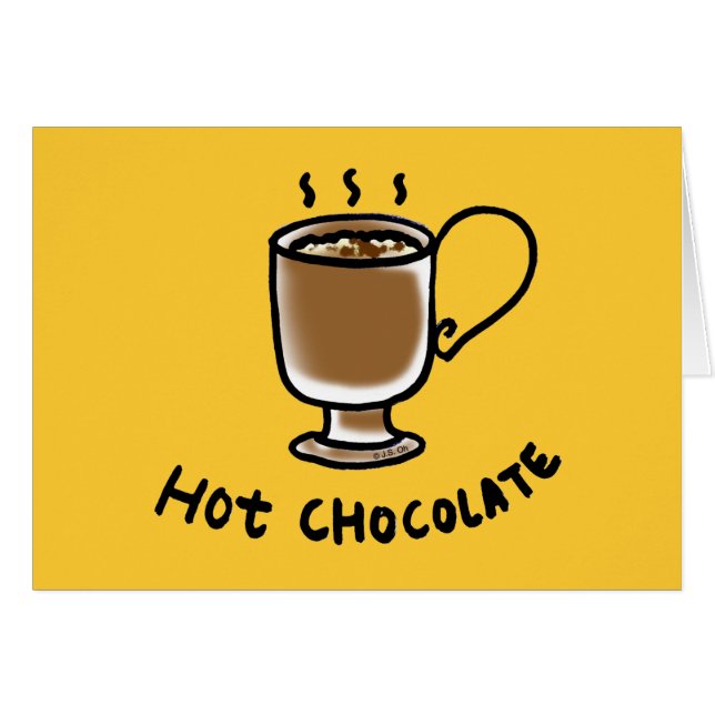 Chocolate caliente (Anverso (Horizontal))