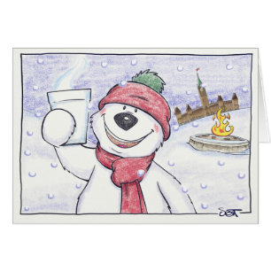 Chocolate caliente en la colina