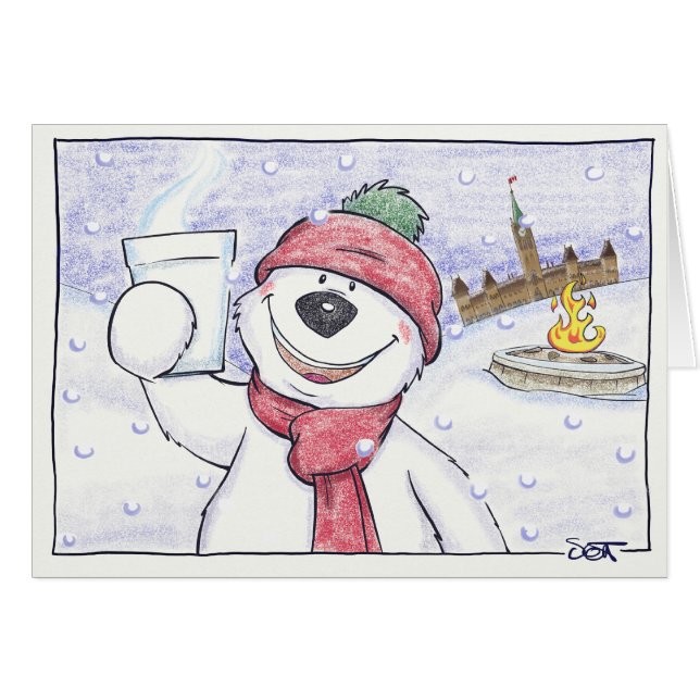 Chocolate caliente en la colina (Anverso (Horizontal))