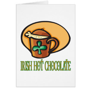 Chocolate caliente irlandés