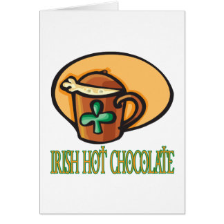 Chocolate caliente irlandés