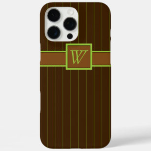 Chocolate con Funda de Funda-mate de cal Pinstripe