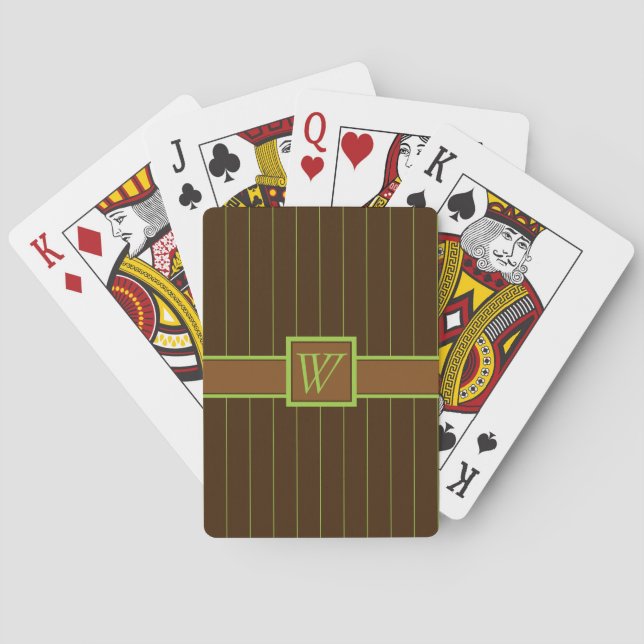 Chocolate con lápices de lima para jugar cartas (Reverso)