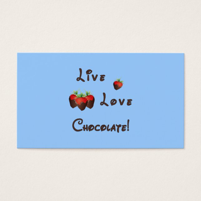 Chocolate de amor vivo (Frente)