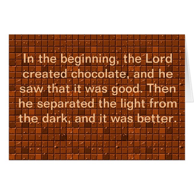 Chocolate de señor Made (Anverso (Horizontal))