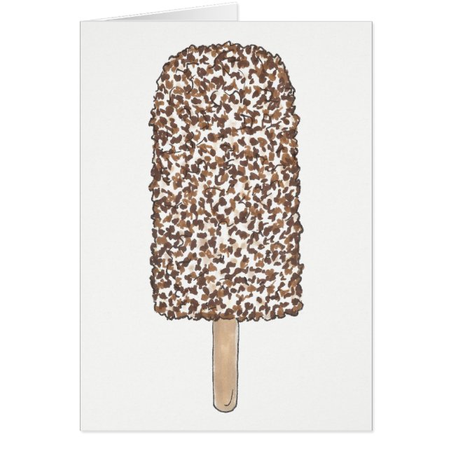 Chocolate Eclair Ice Cream Popsicle Foodie (Frente)