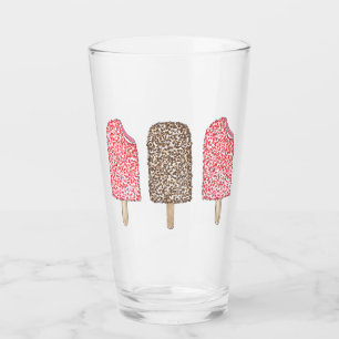 Chocolate Eclair Strawberry Shortcake Popsicles