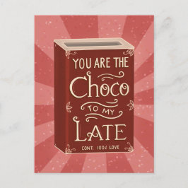 Chocolate Ilustracion Vintage postal