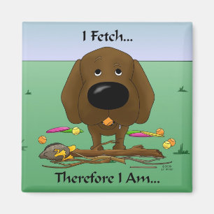 Chocolate Labrador (Labs) - Yo Entiendo... imán