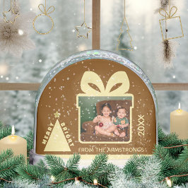 Chocolate Minimalist Tree Gift Box Photo Keepsake