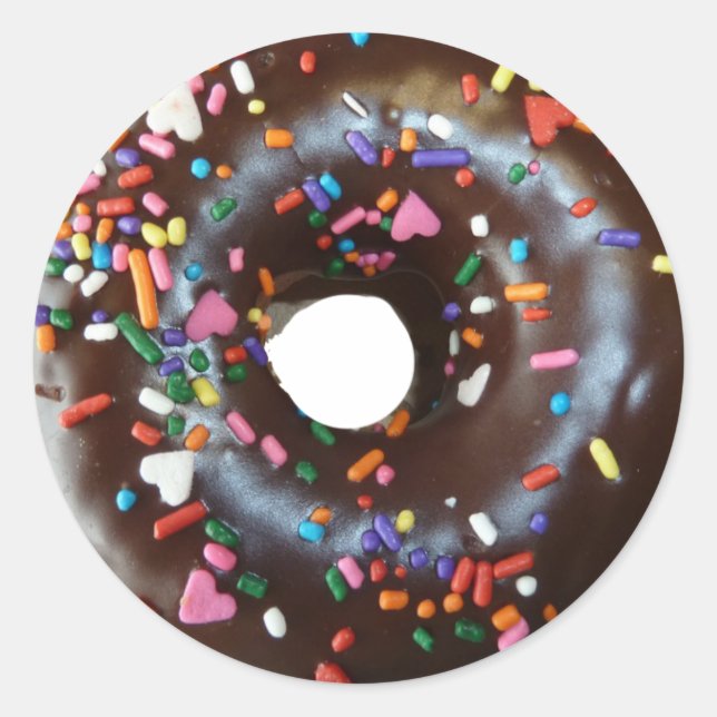 Chocolate Pegatinas de castaño (Anverso)