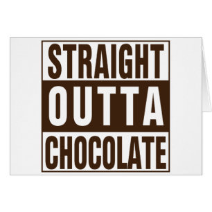 Chocolate recto de Outta Brown