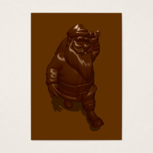 Chocolate Santa Claus